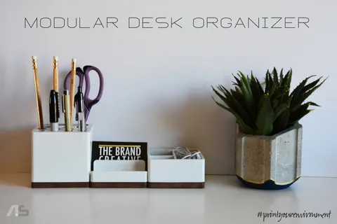 Modular Desk Organizer Set