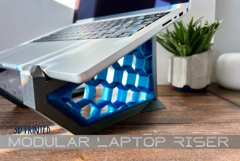 Modular Laptop Riser (Easy Customization)