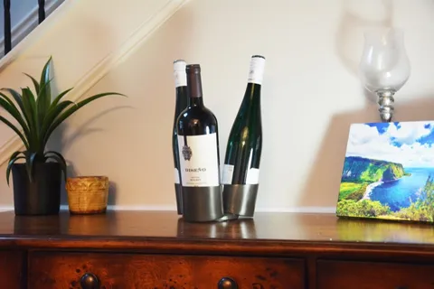 Spinning Wine Bottle Carousel