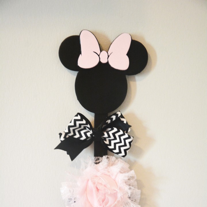 Minnie Mouse Bow Holder